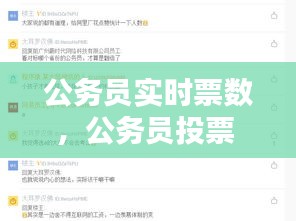 公务员实时票数，公务员投票 