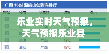 乐业实时天气预报，天气预报乐业县 