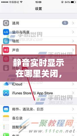 静音实时显示在哪里关闭，静音模式怎么消除 