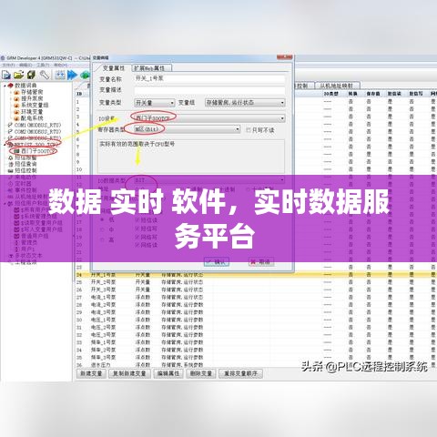 数据 实时 软件，实时数据服务平台 