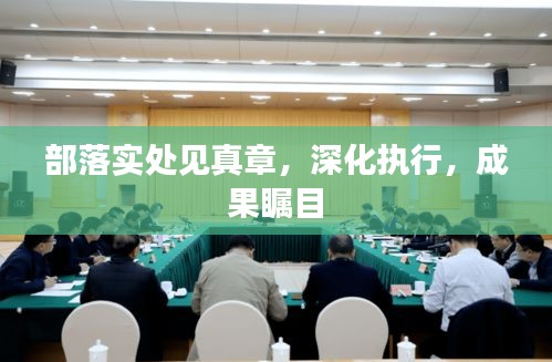 部落实处见真章，深化执行，成果瞩目