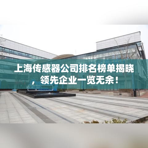 上海传感器公司排名榜单揭晓，领先企业一览无余！