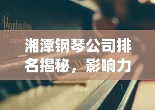 湘潭钢琴公司排名揭秘，影响力深度探讨