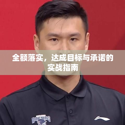 全额落实，达成目标与承诺的实战指南